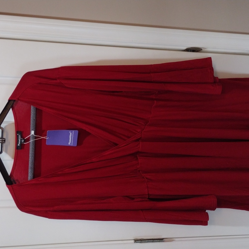 Plusashion blouse.